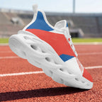 Custom France 2026 World Cup Sneakers DIY Country Flag Running Shoes Lightweight Sport Shoes Gift for Football Fans Personalized Team Name and Logo FN003-F009150-2