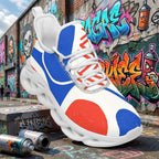Custom France 2026 World Cup Sneakers DIY Country Flag Running Shoes Lightweight Sport Shoes Gift for Football Fans Personalized Team Name and Logo FN003-F009150-3