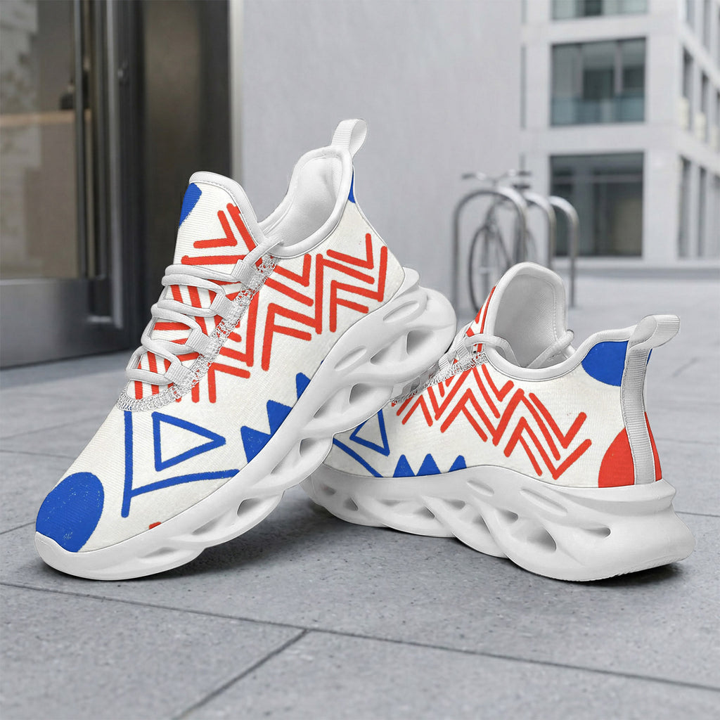 Custom France 2026 World Cup Sneakers DIY Country Flag Running Shoes Lightweight Sport Shoes Gift for Football Fans Personalized Team Name and Logo FN003-F009150-3