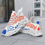 Custom France 2026 World Cup Sneakers DIY Country Flag Running Shoes Lightweight Sport Shoes Gift for Football Fans Personalized Team Name and Logo FN003-F009150-3