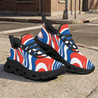 Custom France 2026 World Cup Sneakers DIY Country Flag Running Shoes Lightweight Sport Shoes Gift for Football Fans Personalized Team Name and Logo FN003-F009150-4