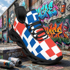 Custom France 2026 World Cup Sneakers DIY Country Flag Running Shoes Lightweight Sport Shoes Gift for Football Fans Personalized Team Name and Logo FN003-F009150-5