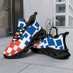Custom France 2026 World Cup Sneakers DIY Country Flag Running Shoes Lightweight Sport Shoes Gift for Football Fans Personalized Team Name and Logo FN003-F009150-5