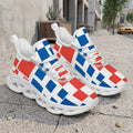 Custom France 2026 World Cup Sneakers DIY Country Flag Running Shoes Lightweight Sport Shoes Gift for Football Fans Personalized Team Name and Logo FN003-F009150-5