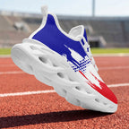 Custom France 2026 World Cup Sneakers DIY Country Flag Running Shoes Lightweight Sport Shoes Gift for Football Fans Personalized Team Name and Logo FN003-F009150-6