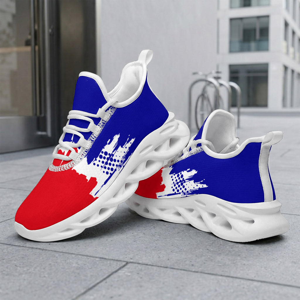 Custom France 2026 World Cup Sneakers DIY Country Flag Running Shoes Lightweight Sport Shoes Gift for Football Fans Personalized Team Name and Logo FN003-F009150-6