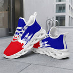 Custom France 2026 World Cup Sneakers DIY Country Flag Running Shoes Lightweight Sport Shoes Gift for Football Fans Personalized Team Name and Logo FN003-F009150-6