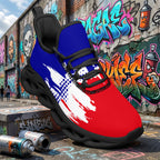 Custom France 2026 World Cup Sneakers DIY Country Flag Running Shoes Lightweight Sport Shoes Gift for Football Fans Personalized Team Name and Logo FN003-F009150-6