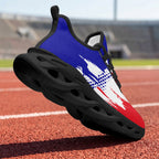 Custom France 2026 World Cup Sneakers DIY Country Flag Running Shoes Lightweight Sport Shoes Gift for Football Fans Personalized Team Name and Logo FN003-F009150-6
