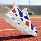 Custom France 2026 World Cup Sneakers DIY Country Flag Running Shoes Lightweight Sport Shoes Gift for Football Fans Personalized Team Name and Logo FN003-F009150-7