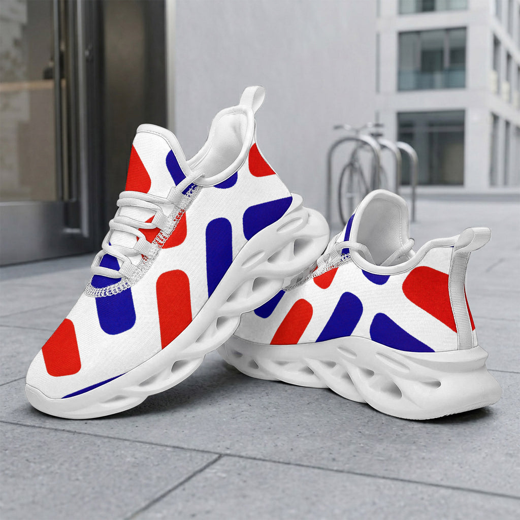 Custom France 2026 World Cup Sneakers DIY Country Flag Running Shoes Lightweight Sport Shoes Gift for Football Fans Personalized Team Name and Logo FN003-F009150-7
