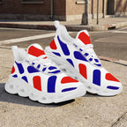 Custom France 2026 World Cup Sneakers DIY Country Flag Running Shoes Lightweight Sport Shoes Gift for Football Fans Personalized Team Name and Logo FN003-F009150-7