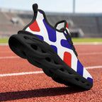 Custom France 2026 World Cup Sneakers DIY Country Flag Running Shoes Lightweight Sport Shoes Gift for Football Fans Personalized Team Name and Logo FN003-F009150-7