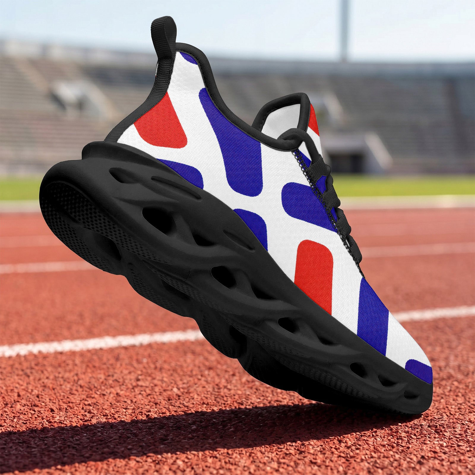 Custom France 2026 World Cup Sneakers DIY Country Flag Running Shoes Lightweight Sport Shoes Gift for Football Fans Personalized Team Name and Logo FN003-F009150-7