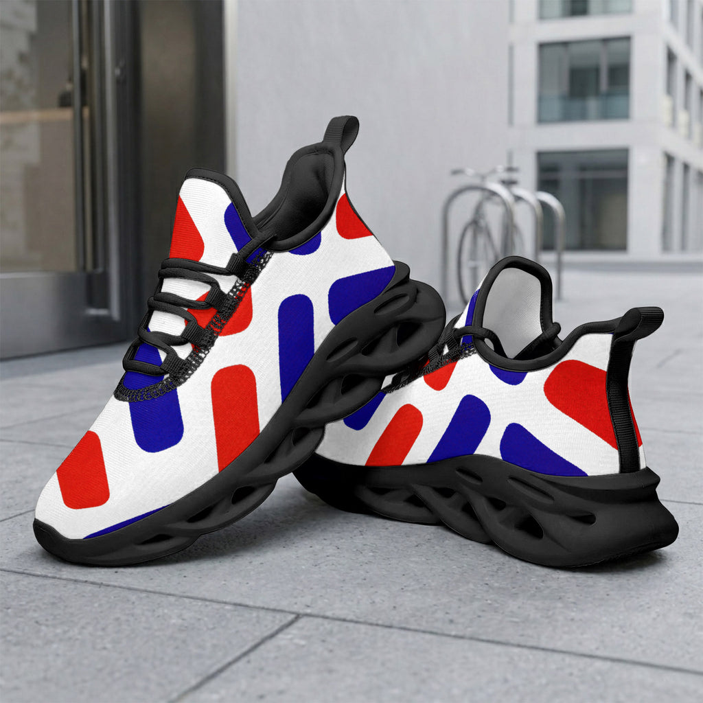 Custom France 2026 World Cup Sneakers DIY Country Flag Running Shoes Lightweight Sport Shoes Gift for Football Fans Personalized Team Name and Logo FN003-F009150-7