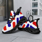 Custom France 2026 World Cup Sneakers DIY Country Flag Running Shoes Lightweight Sport Shoes Gift for Football Fans Personalized Team Name and Logo FN003-F009150-7