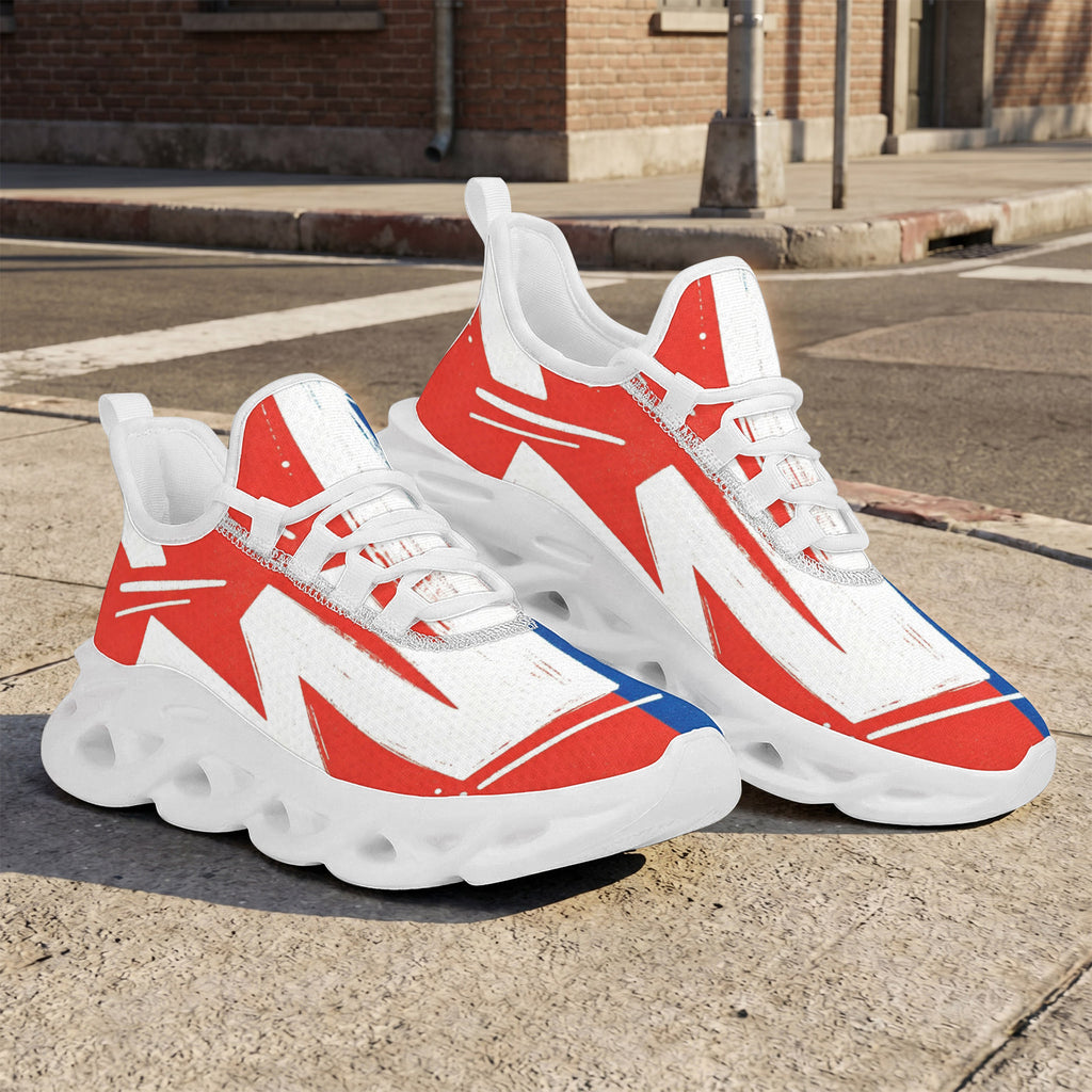Custom France 2026 World Cup Sneakers DIY Country Flag Running Shoes Lightweight Sport Shoes Gift for Football Fans Personalized Team Name and Logo FN003-F009150-8