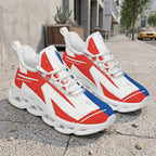 Custom France 2026 World Cup Sneakers DIY Country Flag Running Shoes Lightweight Sport Shoes Gift for Football Fans Personalized Team Name and Logo FN003-F009150-8