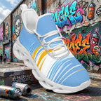Custom Argentina 2026 World Cup Sneakers DIY Country Flag Running Shoes Lightweight Sport Shoes Gift for Football Fans Personalized Team Name and Logo FN003-F009152-10