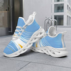 Custom Argentina 2026 World Cup Sneakers DIY Country Flag Running Shoes Lightweight Sport Shoes Gift for Football Fans Personalized Team Name and Logo FN003-F009152-10