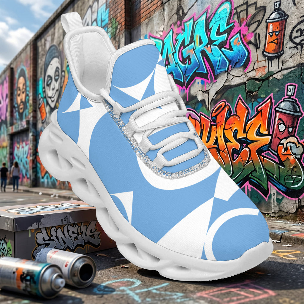 Custom Argentina 2026 World Cup Sneakers DIY Country Flag Running Shoes Lightweight Sport Shoes Gift for Football Fans Personalized Team Name and Logo FN003-F009152-1
