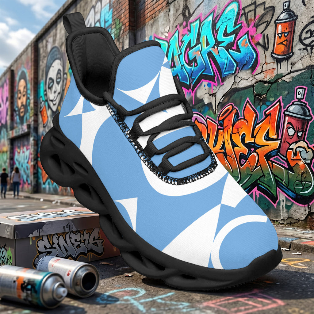 Custom Argentina 2026 World Cup Sneakers DIY Country Flag Running Shoes Lightweight Sport Shoes Gift for Football Fans Personalized Team Name and Logo FN003-F009152-1