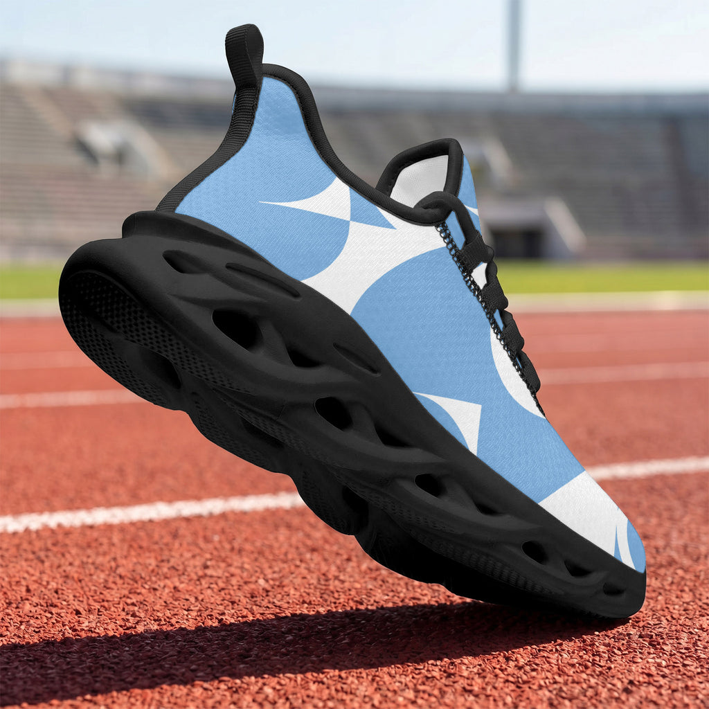 Custom Argentina 2026 World Cup Sneakers DIY Country Flag Running Shoes Lightweight Sport Shoes Gift for Football Fans Personalized Team Name and Logo FN003-F009152-1