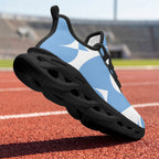 Custom Argentina 2026 World Cup Sneakers DIY Country Flag Running Shoes Lightweight Sport Shoes Gift for Football Fans Personalized Team Name and Logo FN003-F009152-1
