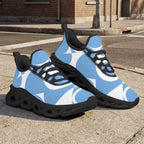 Custom Argentina 2026 World Cup Sneakers DIY Country Flag Running Shoes Lightweight Sport Shoes Gift for Football Fans Personalized Team Name and Logo FN003-F009152-1