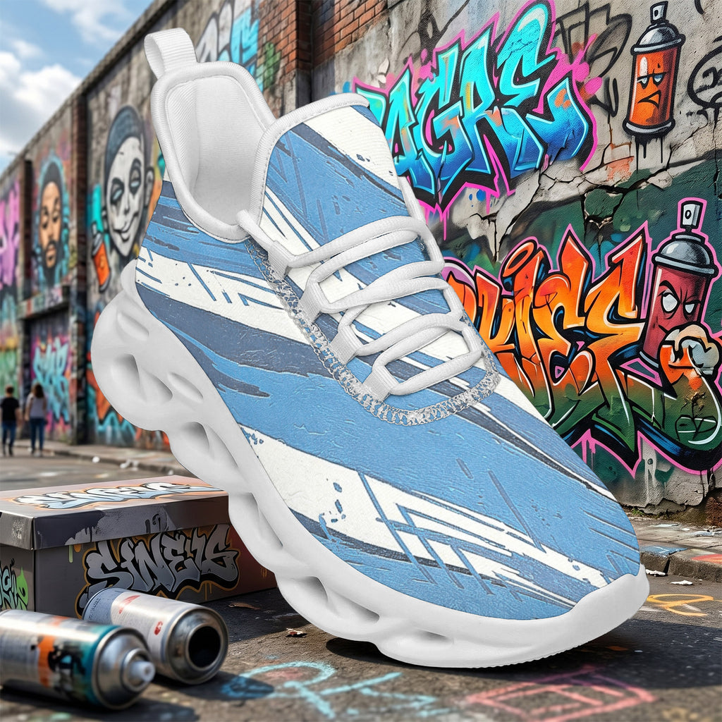 Custom Argentina 2026 World Cup Sneakers DIY Country Flag Running Shoes Lightweight Sport Shoes Gift for Football Fans Personalized Team Name and Logo FN003-F009152-2