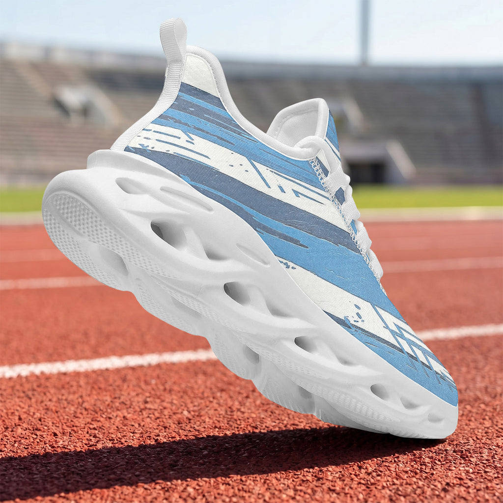 Custom Argentina 2026 World Cup Sneakers DIY Country Flag Running Shoes Lightweight Sport Shoes Gift for Football Fans Personalized Team Name and Logo FN003-F009152-2