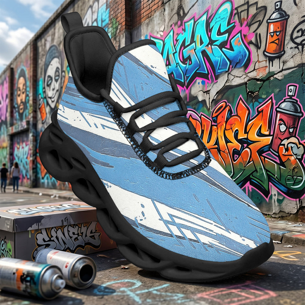 Custom Argentina 2026 World Cup Sneakers DIY Country Flag Running Shoes Lightweight Sport Shoes Gift for Football Fans Personalized Team Name and Logo FN003-F009152-2