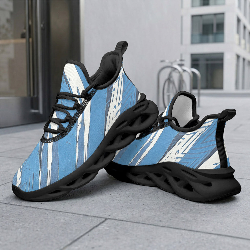 Custom Argentina 2026 World Cup Sneakers DIY Country Flag Running Shoes Lightweight Sport Shoes Gift for Football Fans Personalized Team Name and Logo FN003-F009152-2