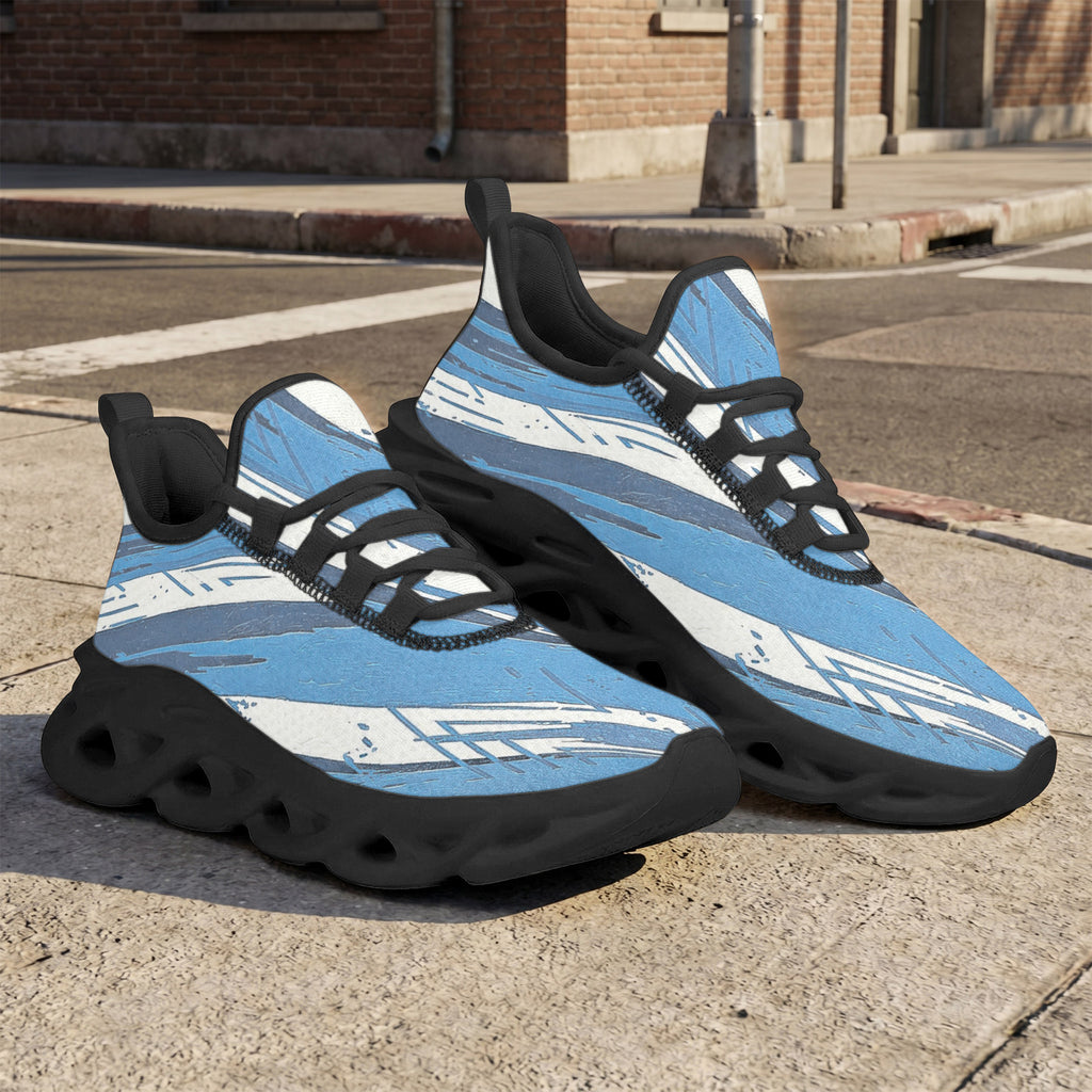 Custom Argentina 2026 World Cup Sneakers DIY Country Flag Running Shoes Lightweight Sport Shoes Gift for Football Fans Personalized Team Name and Logo FN003-F009152-2