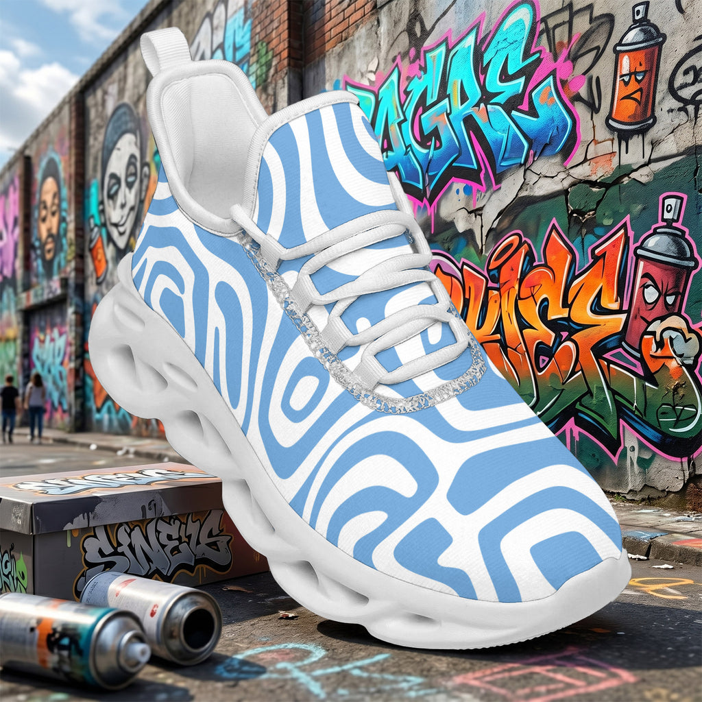 Custom Argentina 2026 World Cup Sneakers DIY Country Flag Running Shoes Lightweight Sport Shoes Gift for Football Fans Personalized Team Name and Logo FN003-F009152-3