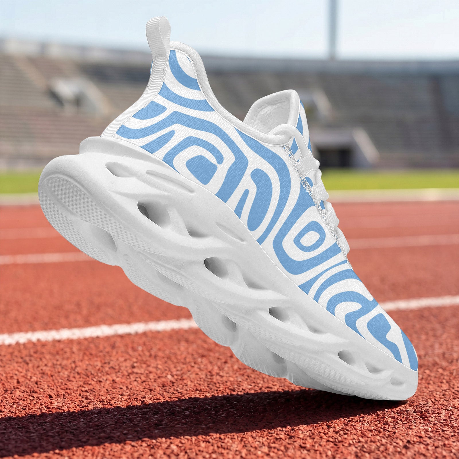 Custom Argentina 2026 World Cup Sneakers DIY Country Flag Running Shoes Lightweight Sport Shoes Gift for Football Fans Personalized Team Name and Logo FN003-F009152-3