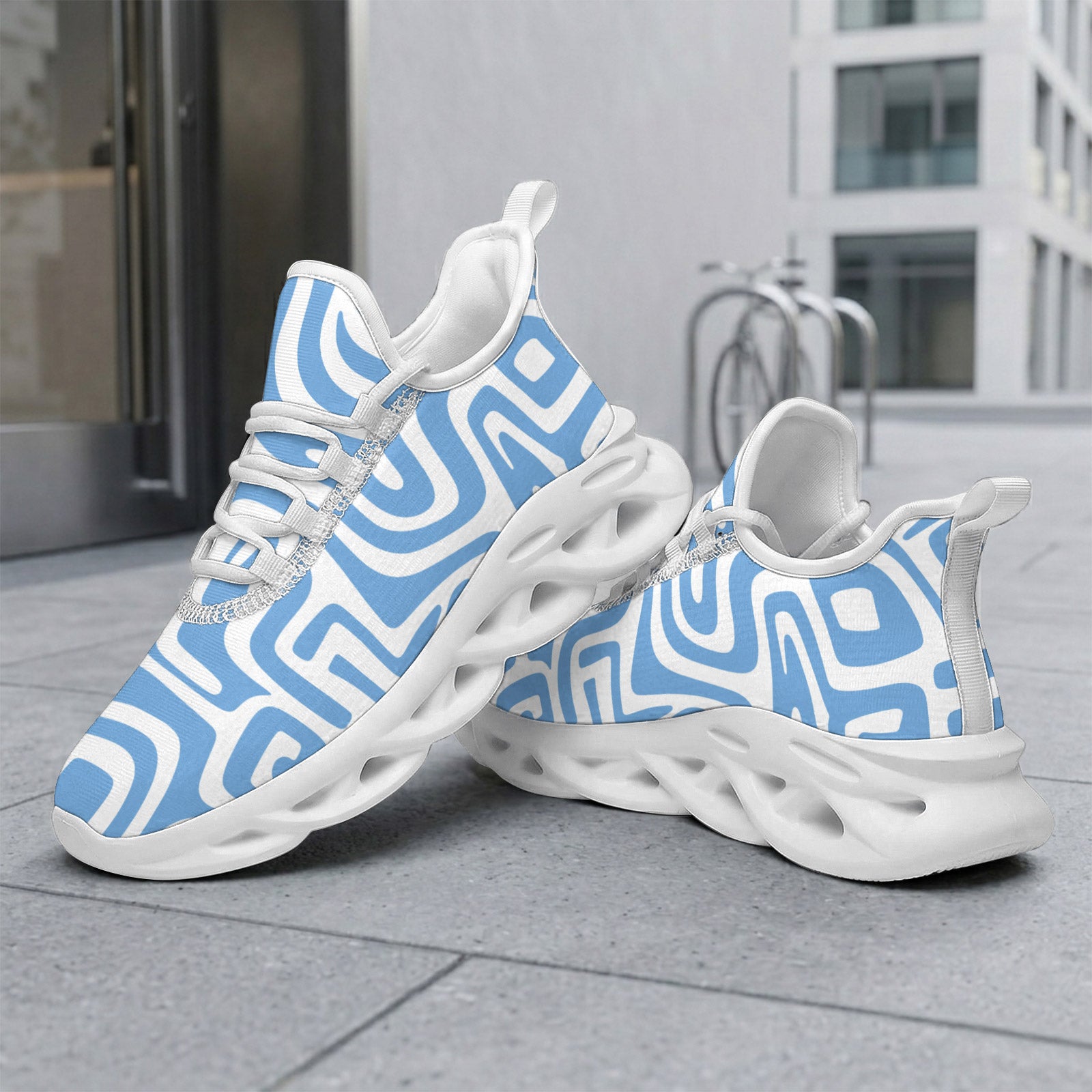 Custom Argentina 2026 World Cup Sneakers DIY Country Flag Running Shoes Lightweight Sport Shoes Gift for Football Fans Personalized Team Name and Logo FN003-F009152-3
