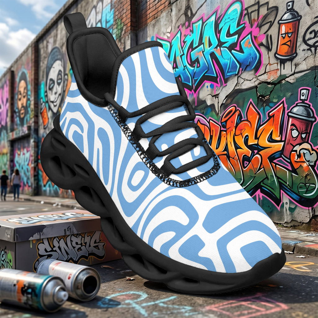 Custom Argentina 2026 World Cup Sneakers DIY Country Flag Running Shoes Lightweight Sport Shoes Gift for Football Fans Personalized Team Name and Logo FN003-F009152-3