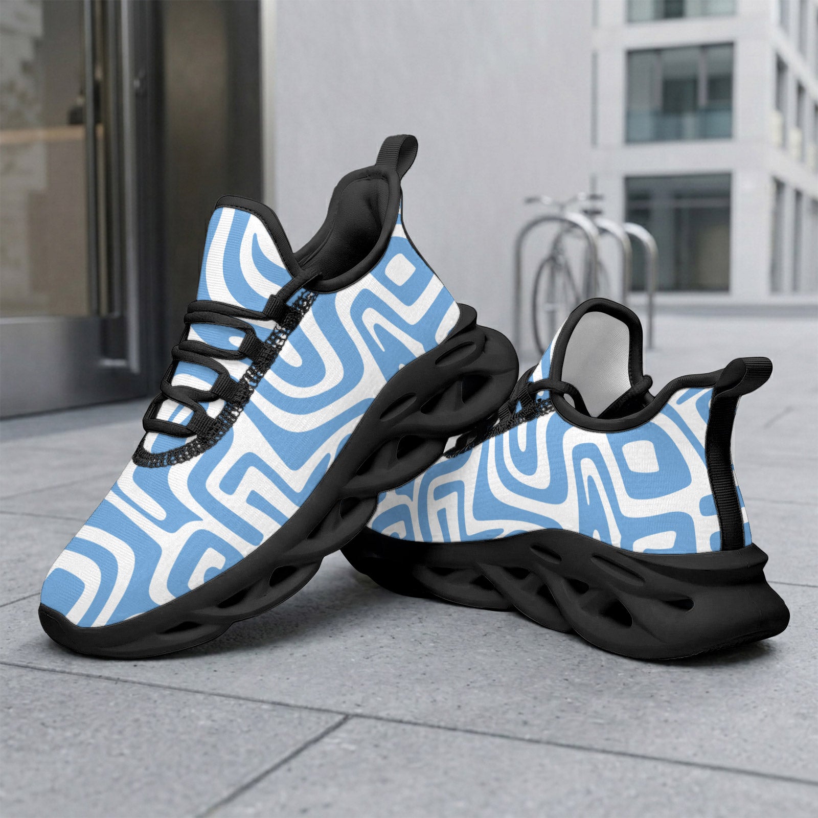 Custom Argentina 2026 World Cup Sneakers DIY Country Flag Running Shoes Lightweight Sport Shoes Gift for Football Fans Personalized Team Name and Logo FN003-F009152-3