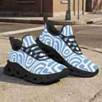 Custom Argentina 2026 World Cup Sneakers DIY Country Flag Running Shoes Lightweight Sport Shoes Gift for Football Fans Personalized Team Name and Logo FN003-F009152-3
