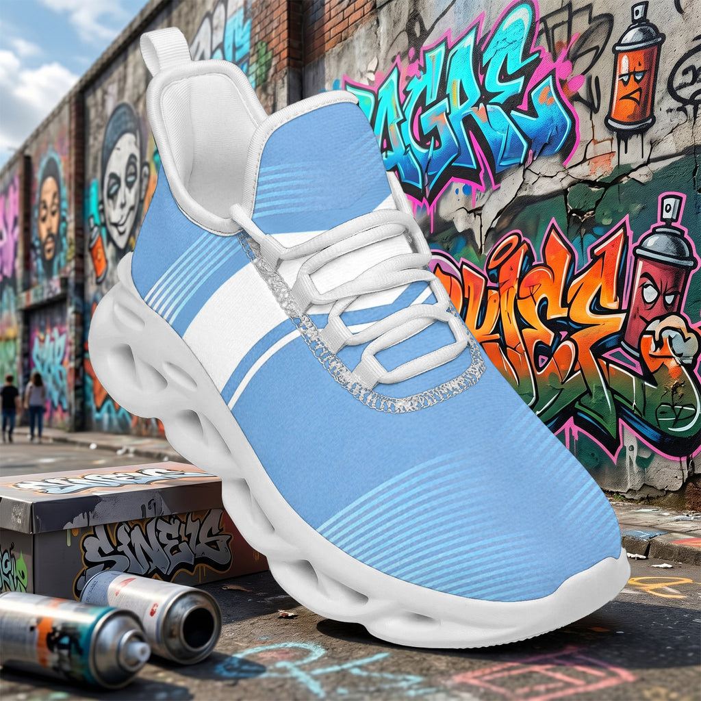 Custom Argentina 2026 World Cup Sneakers DIY Country Flag Running Shoes Lightweight Sport Shoes Gift for Football Fans Personalized Team Name and Logo FN003-F009152-4
