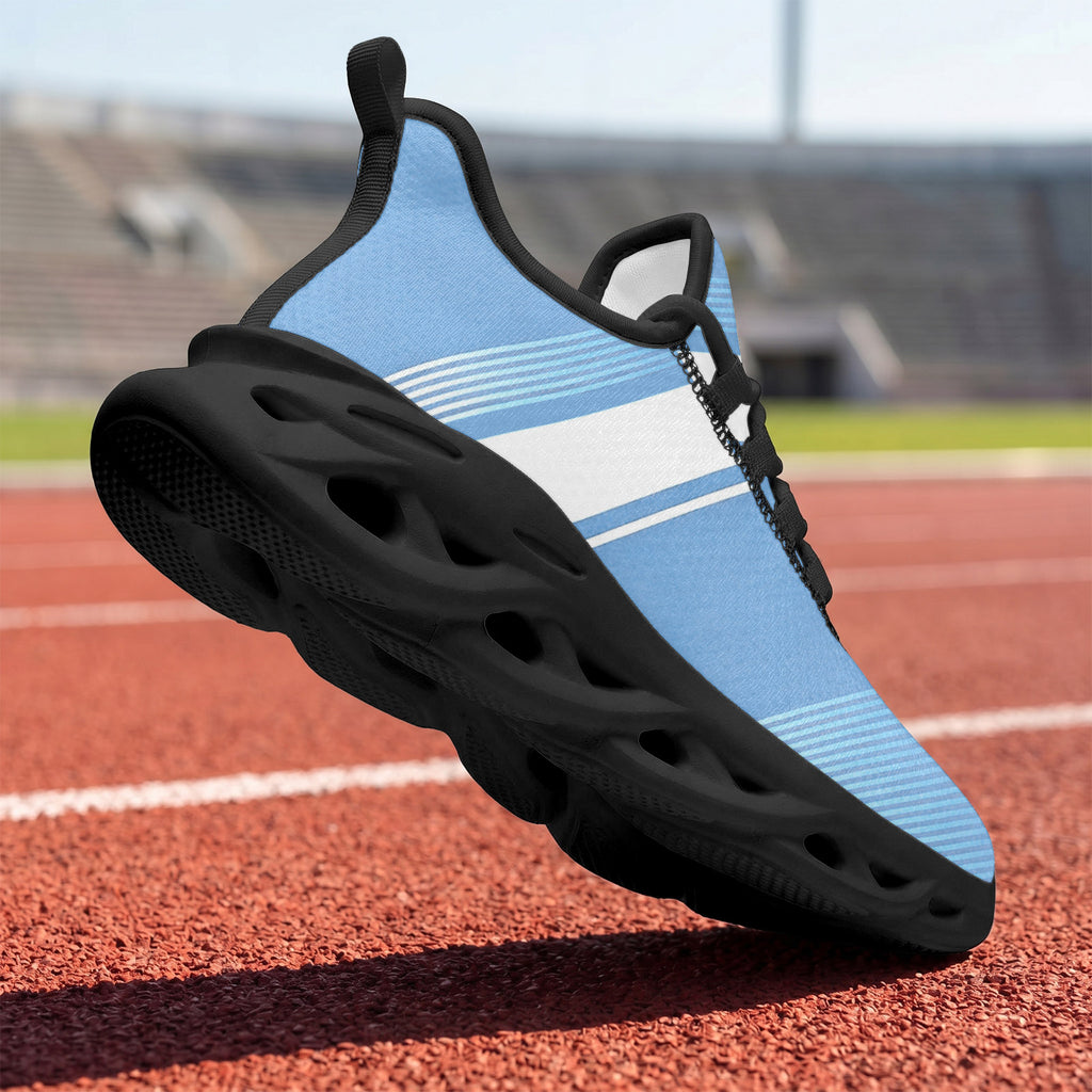 Custom Argentina 2026 World Cup Sneakers DIY Country Flag Running Shoes Lightweight Sport Shoes Gift for Football Fans Personalized Team Name and Logo FN003-F009152-4