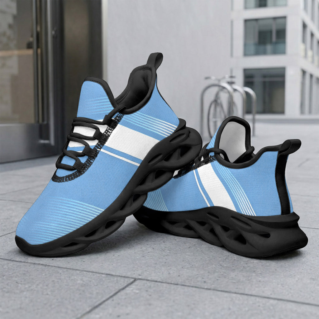 Custom Argentina 2026 World Cup Sneakers DIY Country Flag Running Shoes Lightweight Sport Shoes Gift for Football Fans Personalized Team Name and Logo FN003-F009152-4
