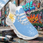 Custom Argentina 2026 World Cup Sneakers DIY Country Flag Running Shoes Lightweight Sport Shoes Gift for Football Fans Personalized Team Name and Logo FN003-F009152-5