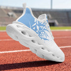 Custom Argentina 2026 World Cup Sneakers DIY Country Flag Running Shoes Lightweight Sport Shoes Gift for Football Fans Personalized Team Name and Logo FN003-F009152-6