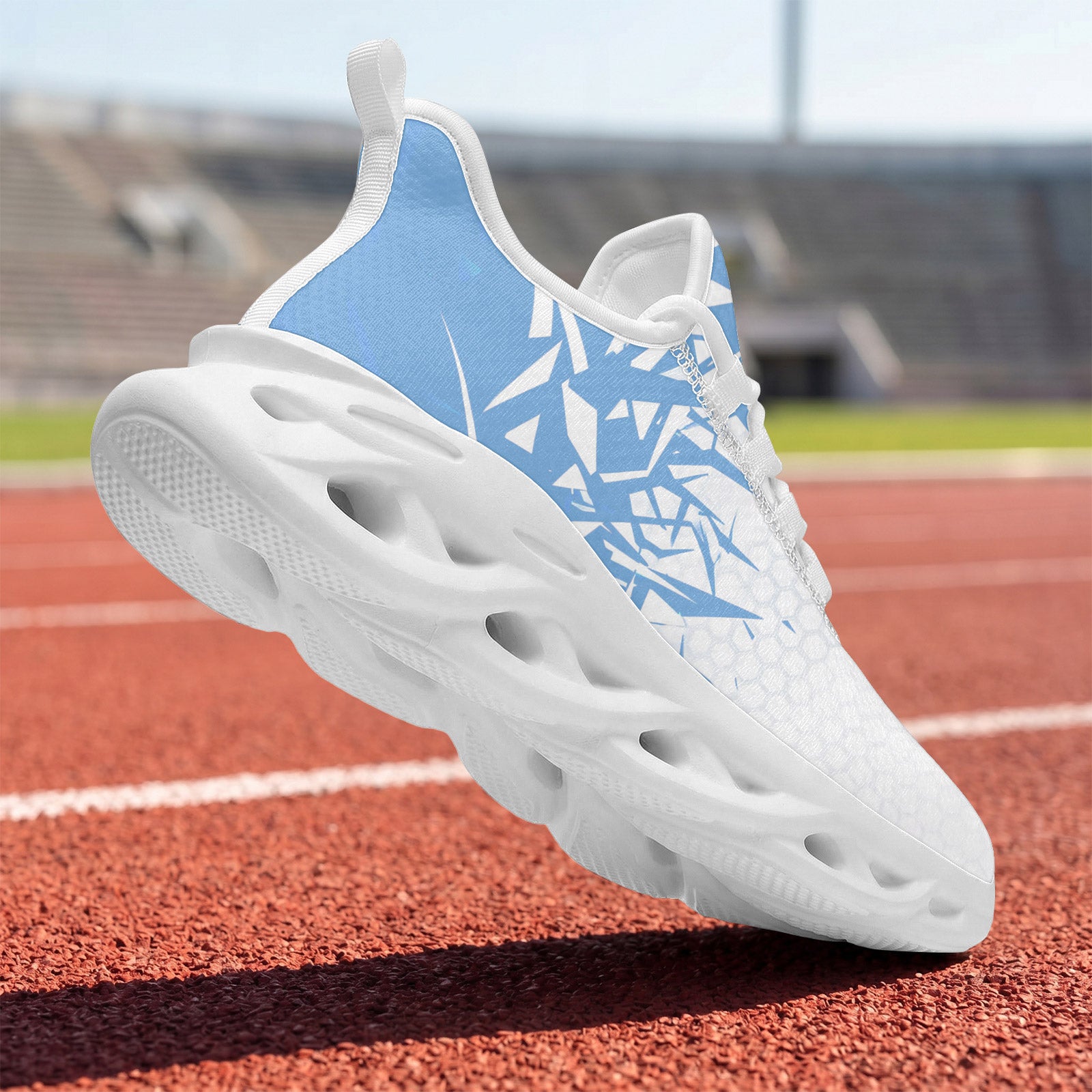 Custom Argentina 2026 World Cup Sneakers DIY Country Flag Running Shoes Lightweight Sport Shoes Gift for Football Fans Personalized Team Name and Logo FN003-F009152-6