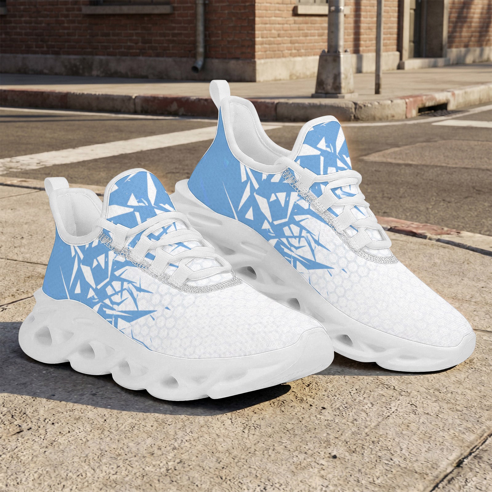 Custom Argentina 2026 World Cup Sneakers DIY Country Flag Running Shoes Lightweight Sport Shoes Gift for Football Fans Personalized Team Name and Logo FN003-F009152-6