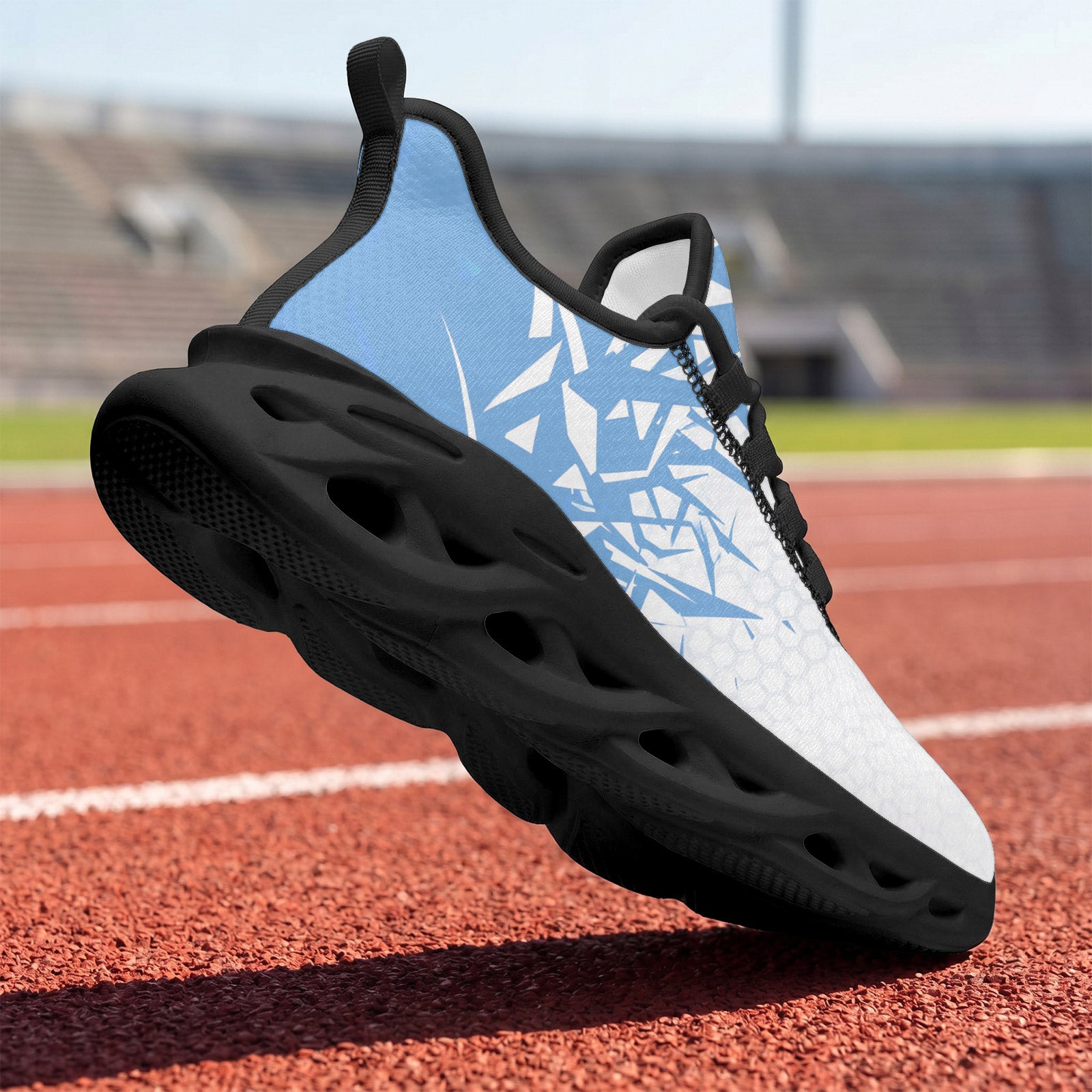 Custom Argentina 2026 World Cup Sneakers DIY Country Flag Running Shoes Lightweight Sport Shoes Gift for Football Fans Personalized Team Name and Logo FN003-F009152-6