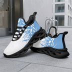 Custom Argentina 2026 World Cup Sneakers DIY Country Flag Running Shoes Lightweight Sport Shoes Gift for Football Fans Personalized Team Name and Logo FN003-F009152-6