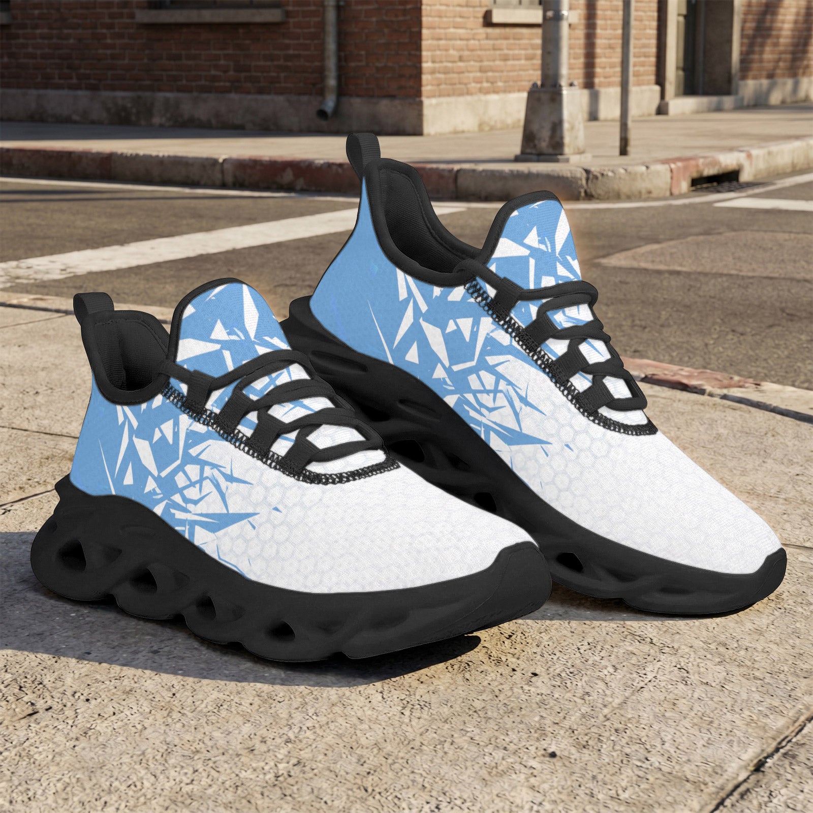 Custom Argentina 2026 World Cup Sneakers DIY Country Flag Running Shoes Lightweight Sport Shoes Gift for Football Fans Personalized Team Name and Logo FN003-F009152-6